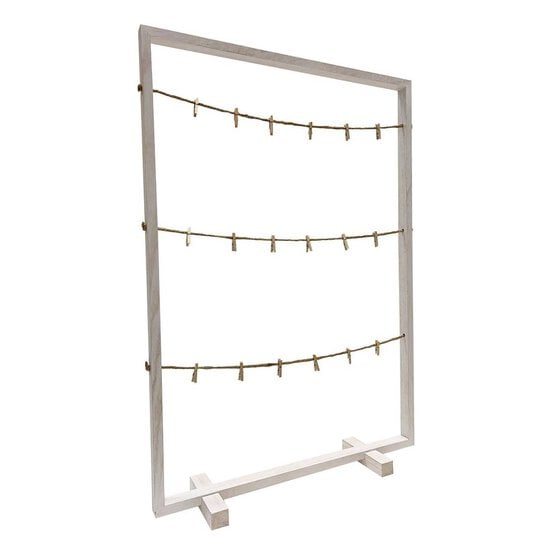 White Table Plan Frame 42cm x 60.5cm