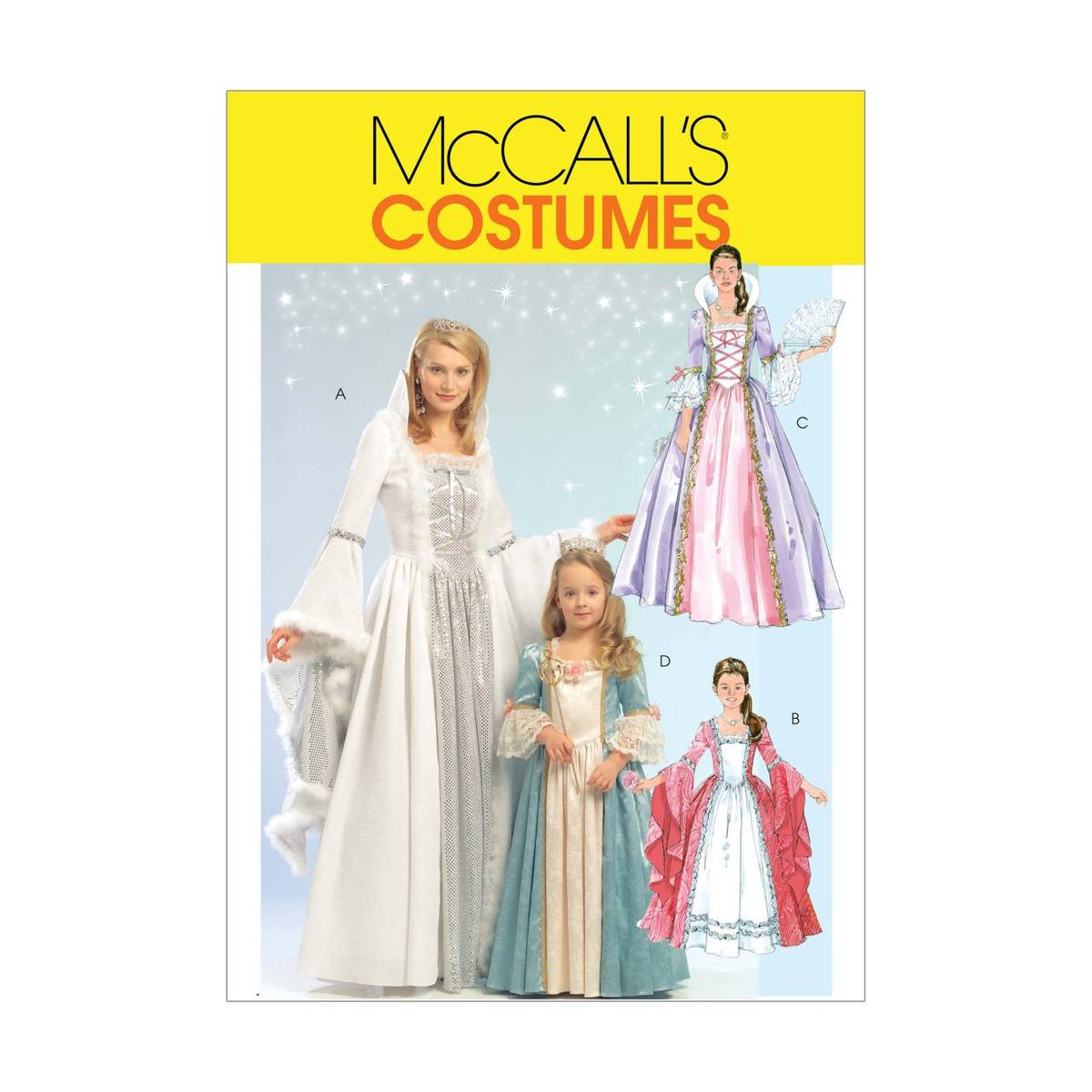 McCall’s Women’s Princess Costume Sewing Pattern M5731 (S-XL)