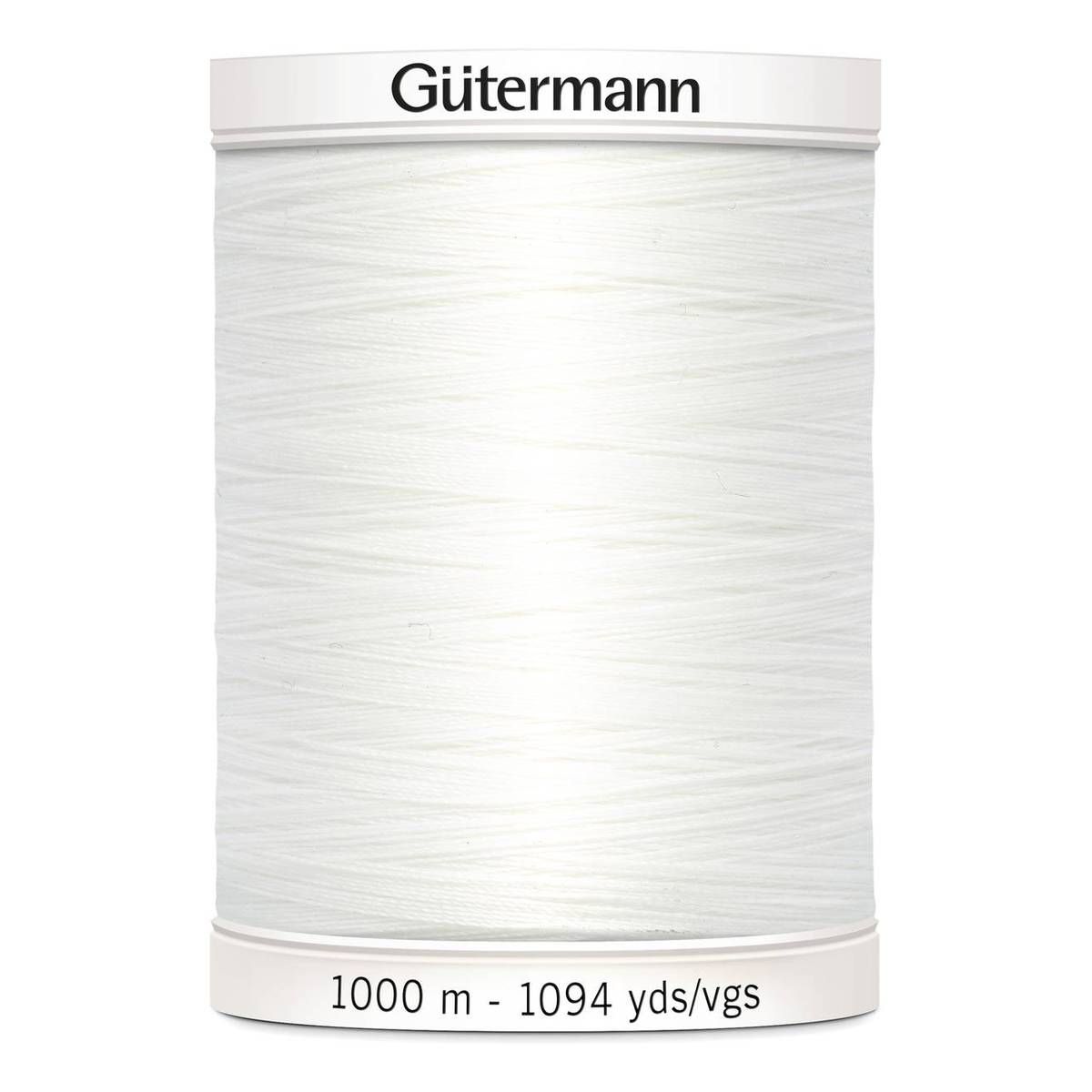 Gutermann White Sew All Thread 1000m (800)
