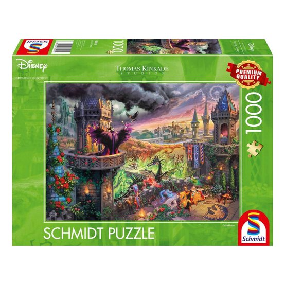 Schmidt Thomas Kinkade Disney Maleficent Jigsaw Puzzle 1000 Pieces