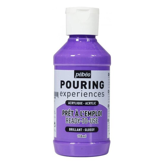 Pebeo Light Violet Pouring Experiences Acrylic 118ml