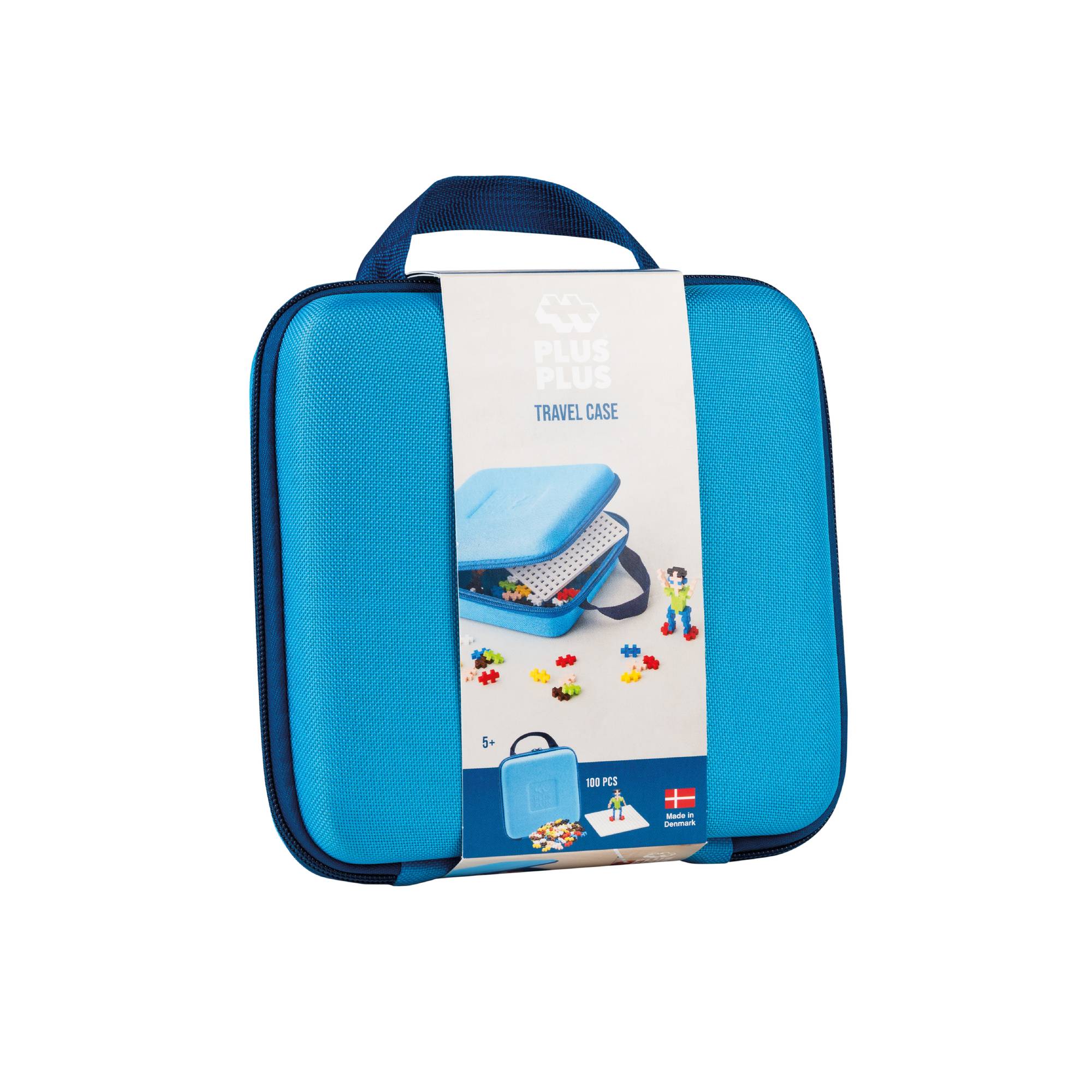 Plus-Plus Blue Travel Case Set 100 Pieces
