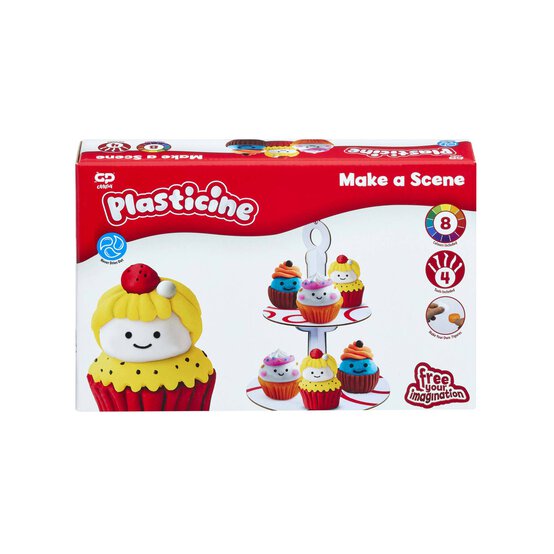 Plasticine Make a Scene Cupcake Stand Set