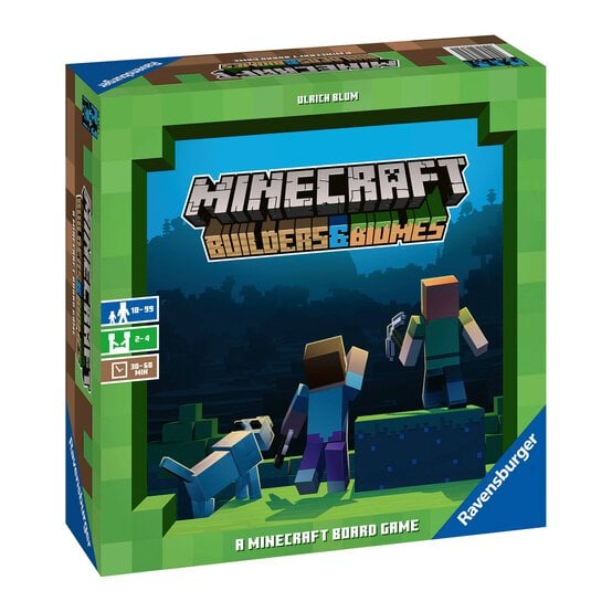 Ravensburger Minecraft Builders and Biomes Board Game