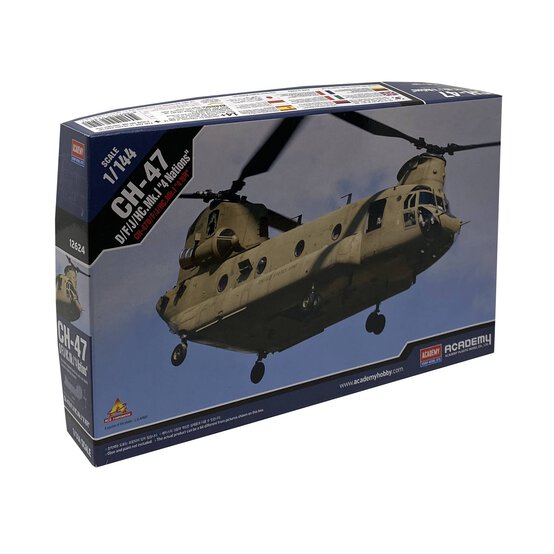 Academy CH-47 Mk 1 Chinook 4 Nations Model Kit 1:144