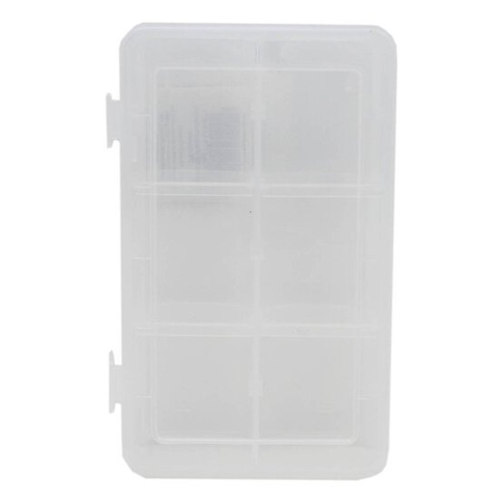 Clear Plastic Storage Box 17.5cm x 10cm