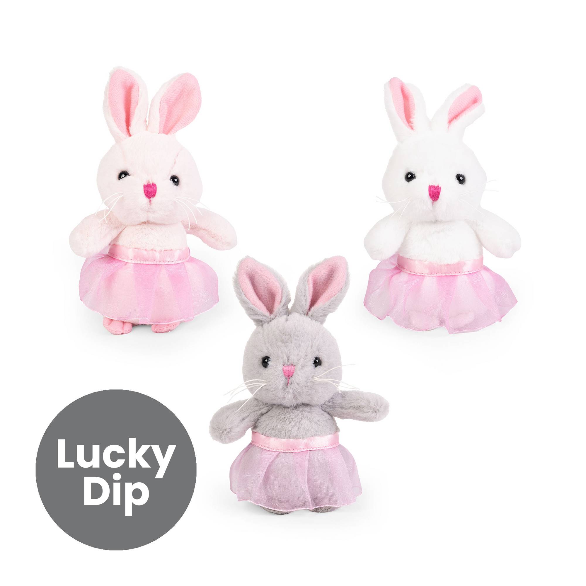Assorted Living Nature Play Tutu Bunny Plush