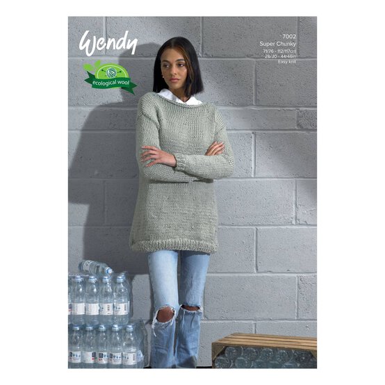 Wendy Recycled Sweater Pattern 7002