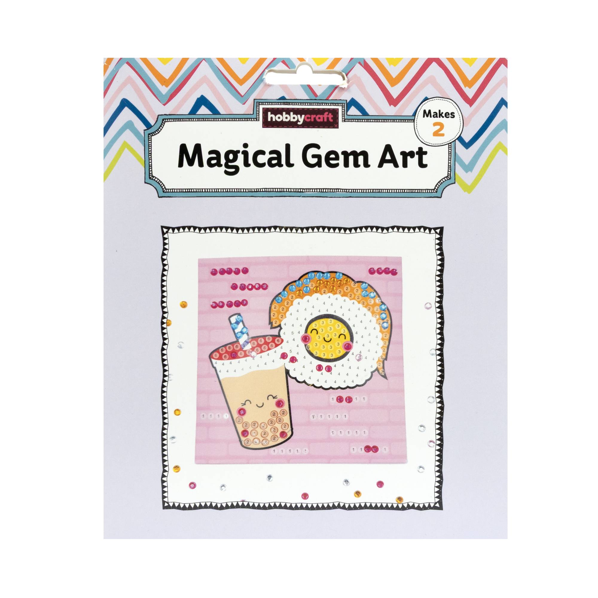 Bubble Tea Magical Gem Art Kit