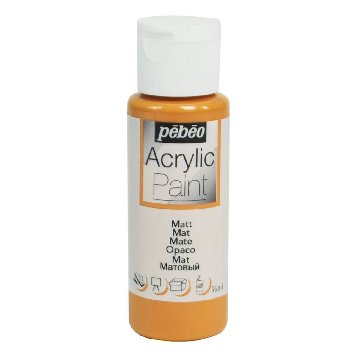 Pebeo Caramel Matt Acrylic Craft Paint 59ml