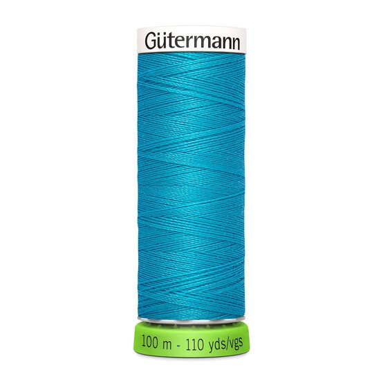 Gutermann Turquoise Sew All Recycled rPET Thread 100m (736)