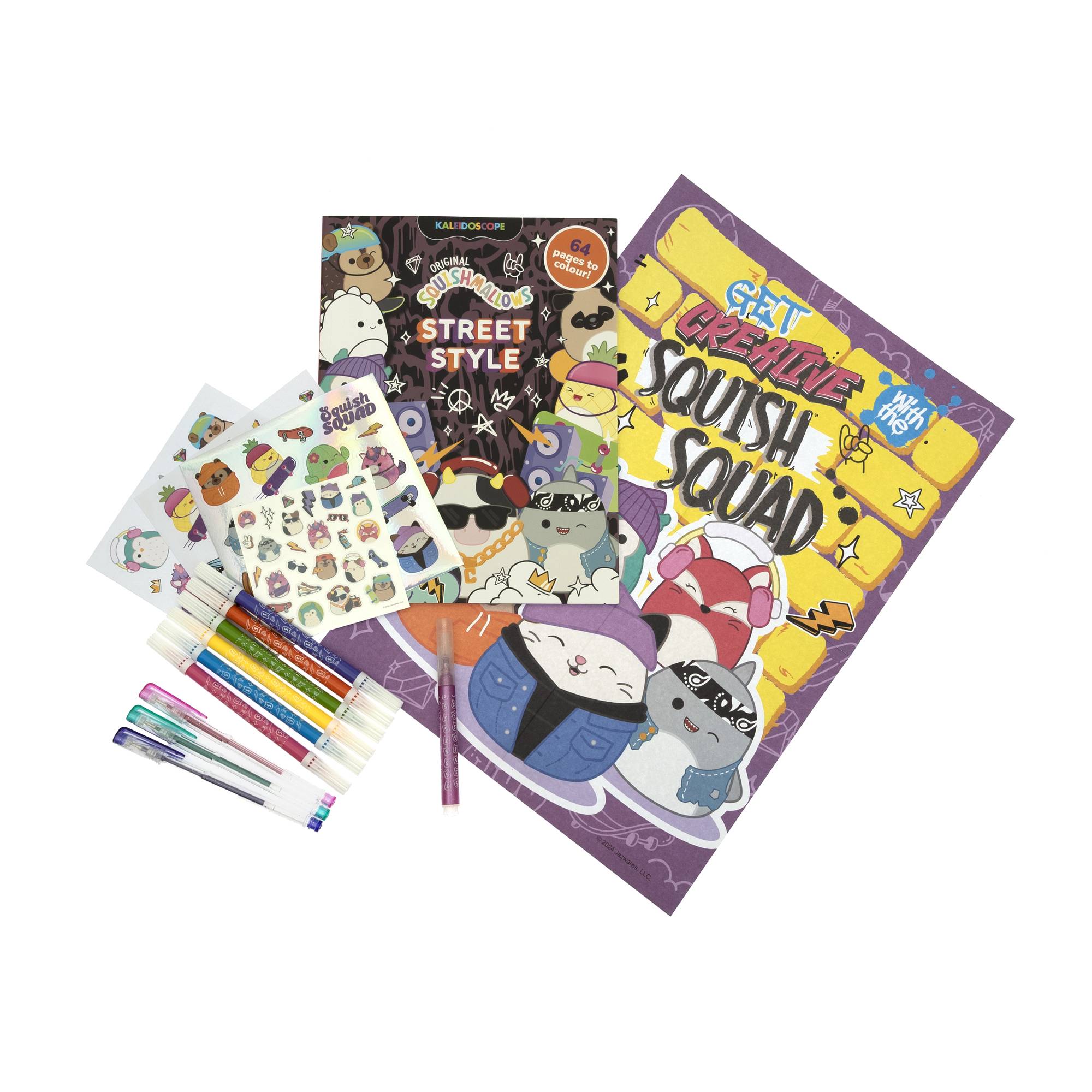 Squishmallows Creative Colouring Kit