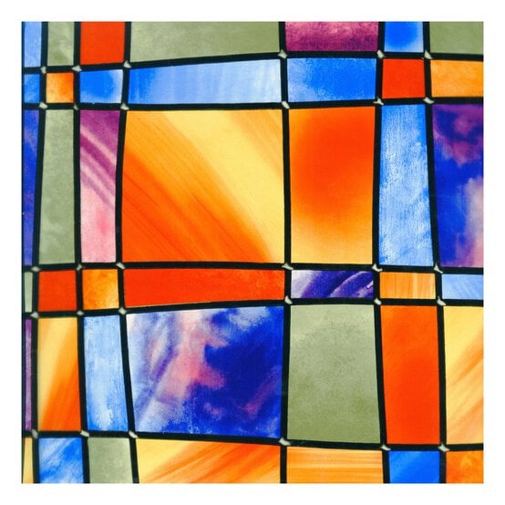 Fablon Barcelona Self-Adhesive Window Film 67.5cm x 2m