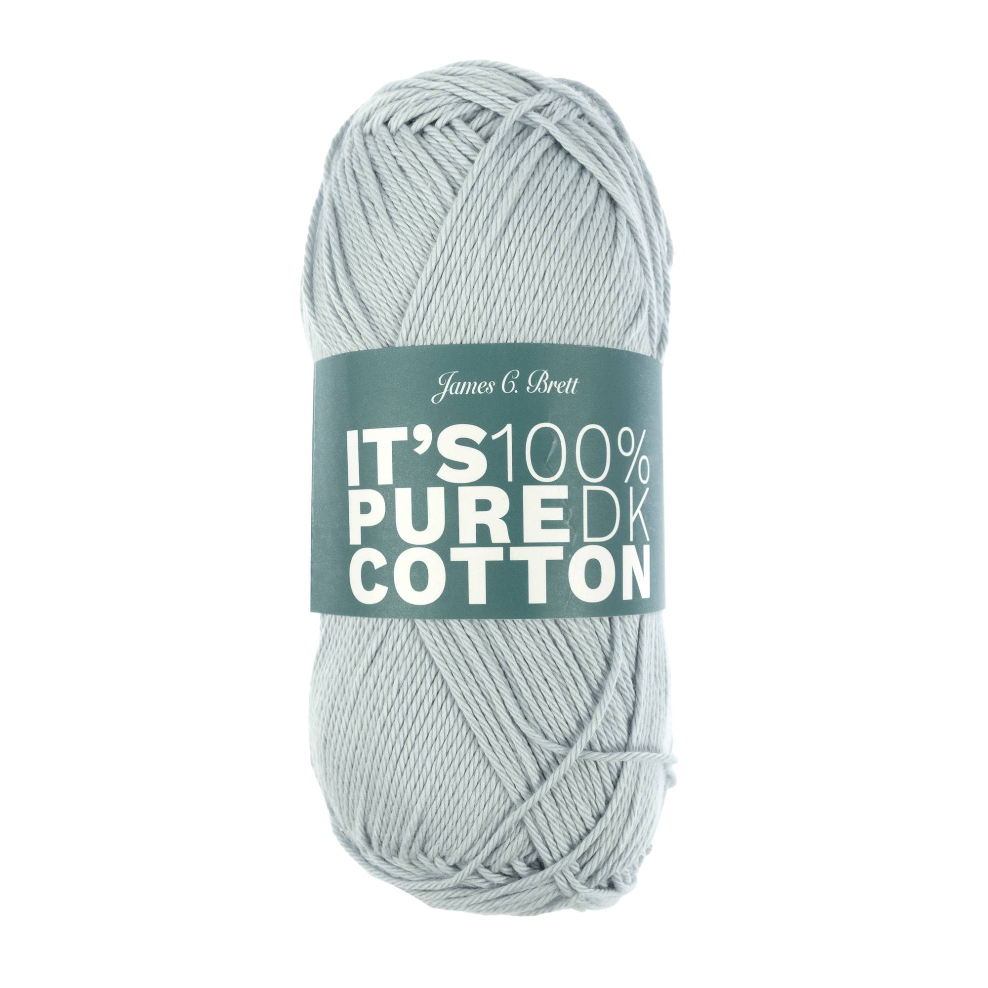 James C Brett Pale Blue It’s Pure Cotton Yarn 100g