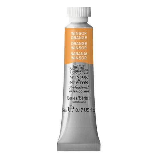 Winsor & Newton Winsor Orange Professional Watercolour Tube 5ml