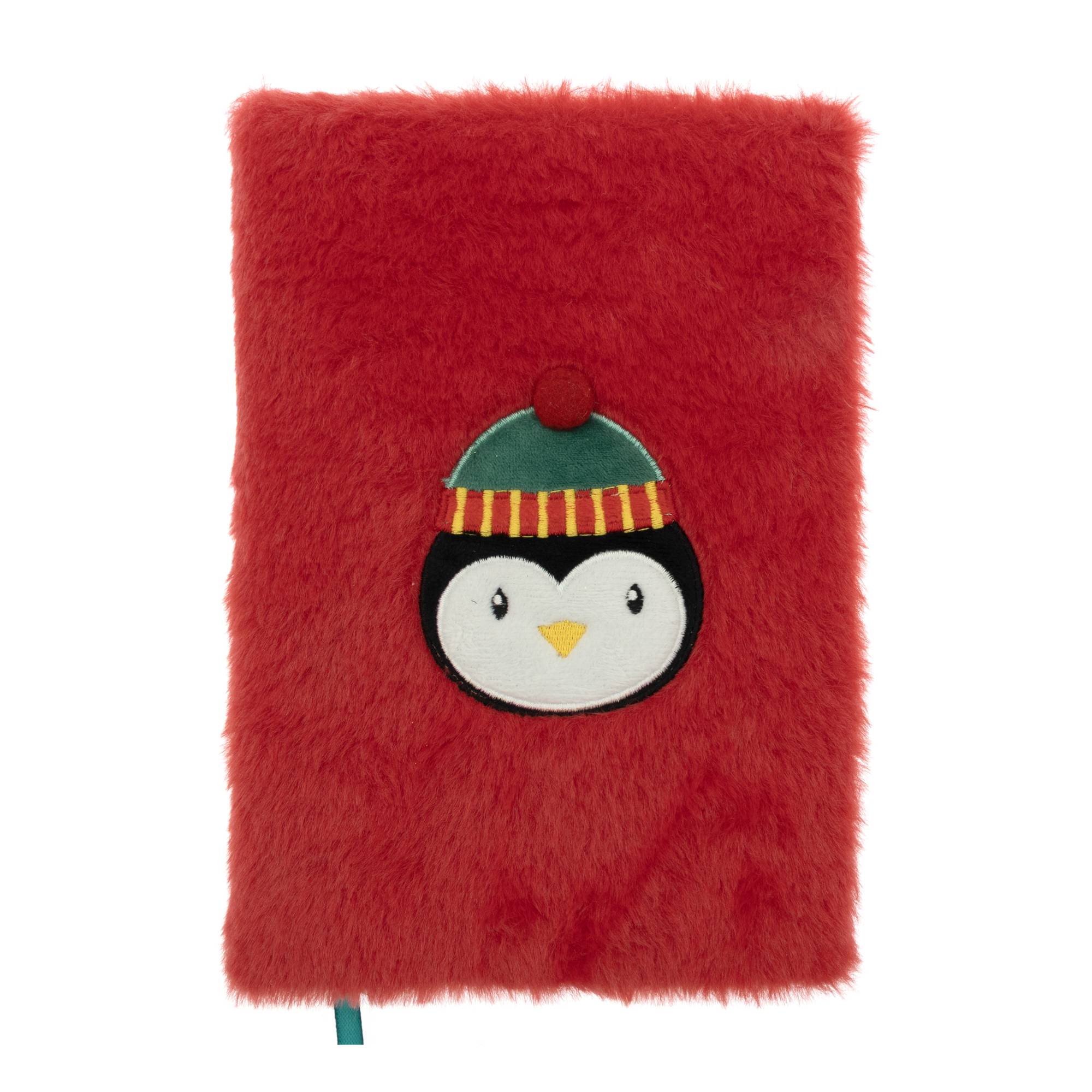 Fluffy Penguin Notebook A5