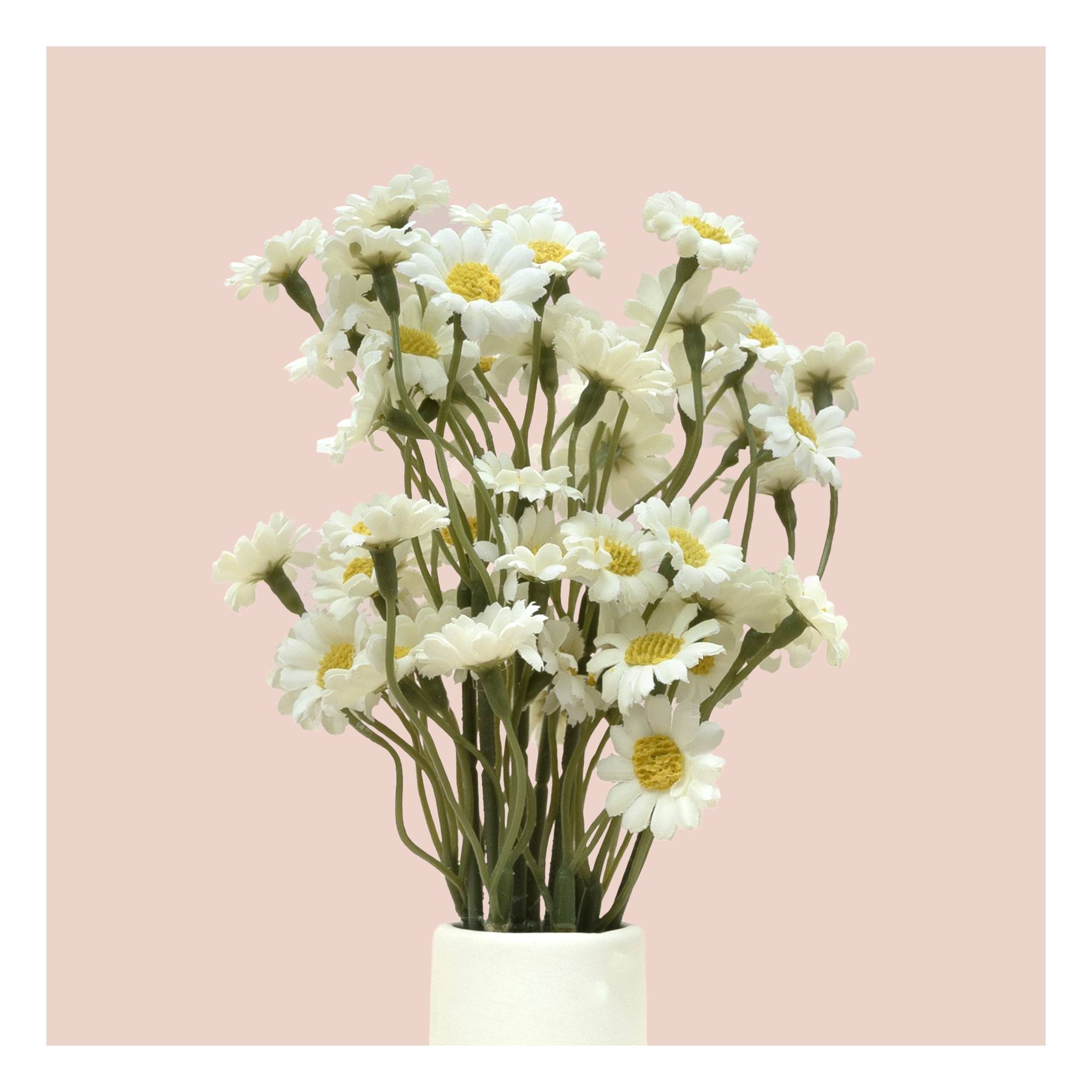 White Daisy Spray 26cm