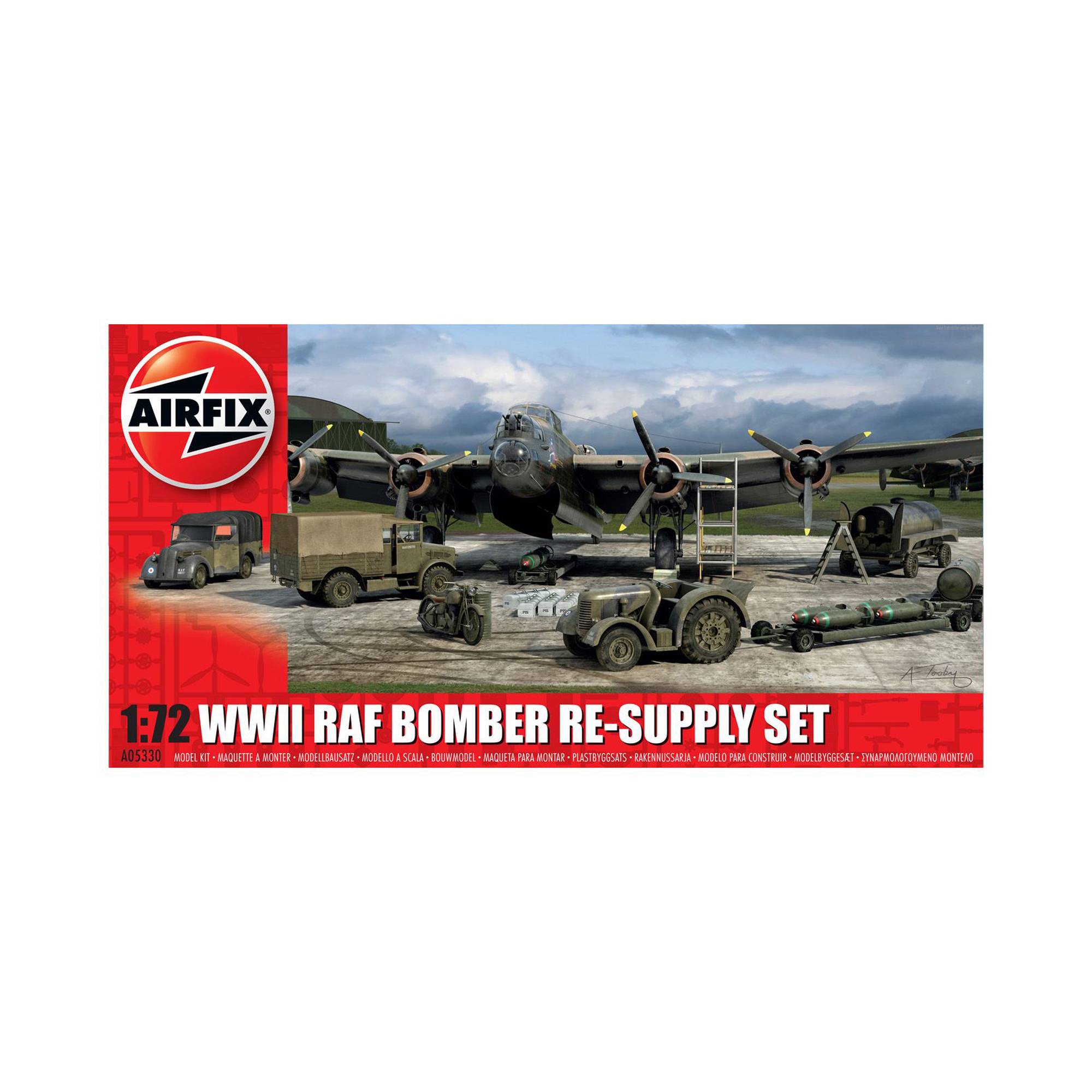 Airfix WWII RAF Bomber Re-Supply Set 1:72