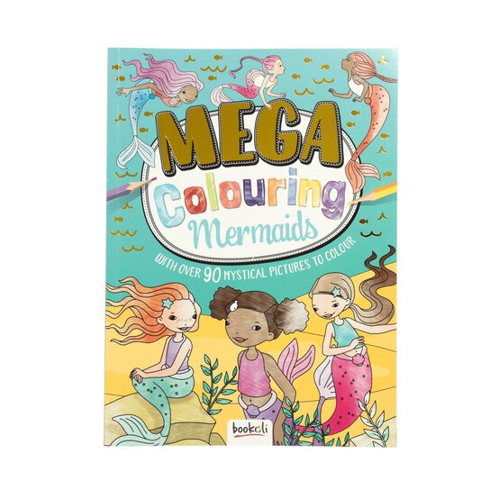 Mermaids Mega Colouring Book