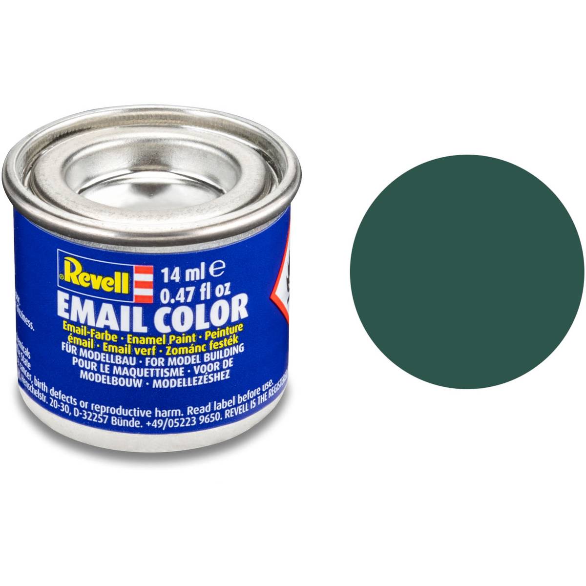 Revell Sea Green Matte Enamel Paint 14ml (48)