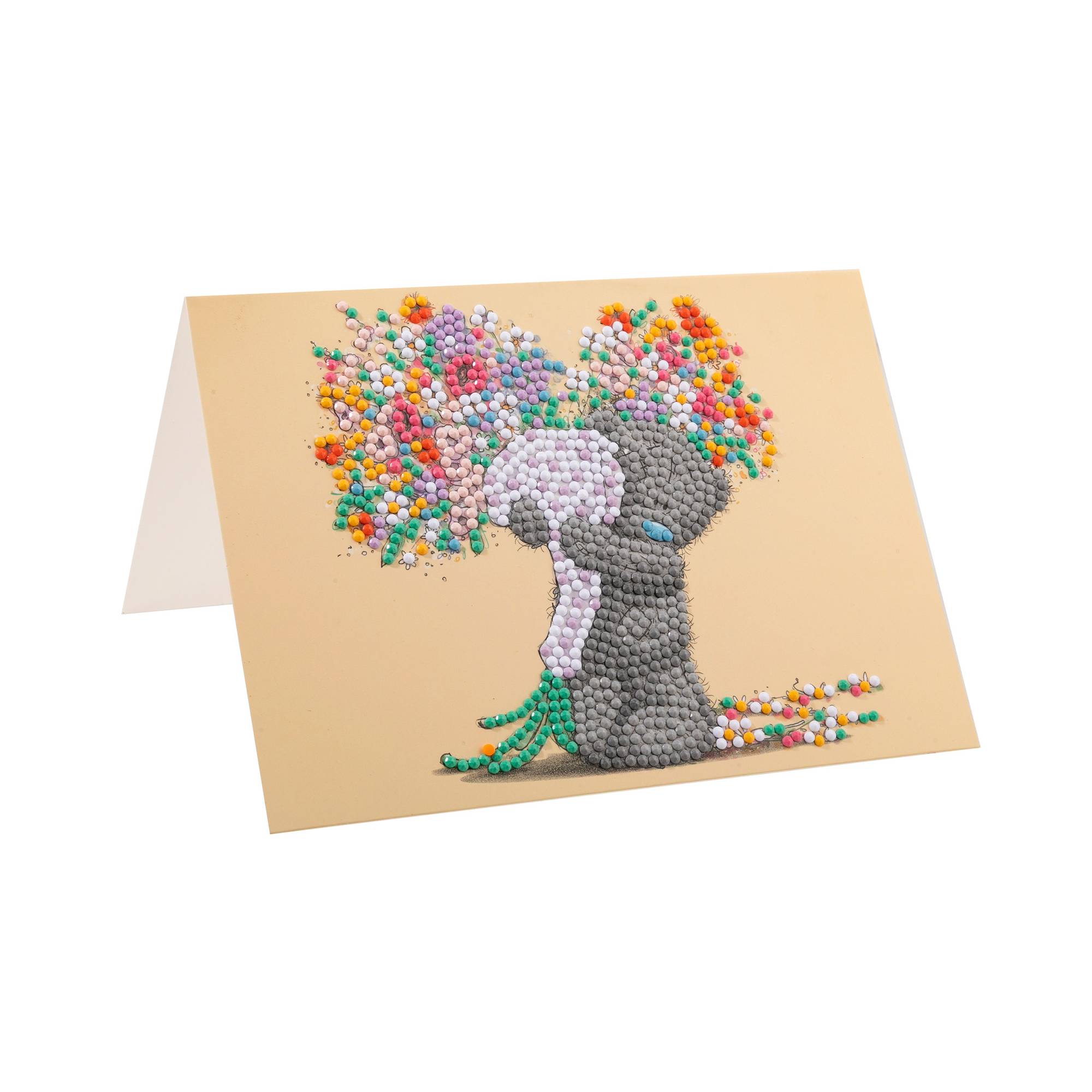 Crystal Art Tatty Teddy Card Kit