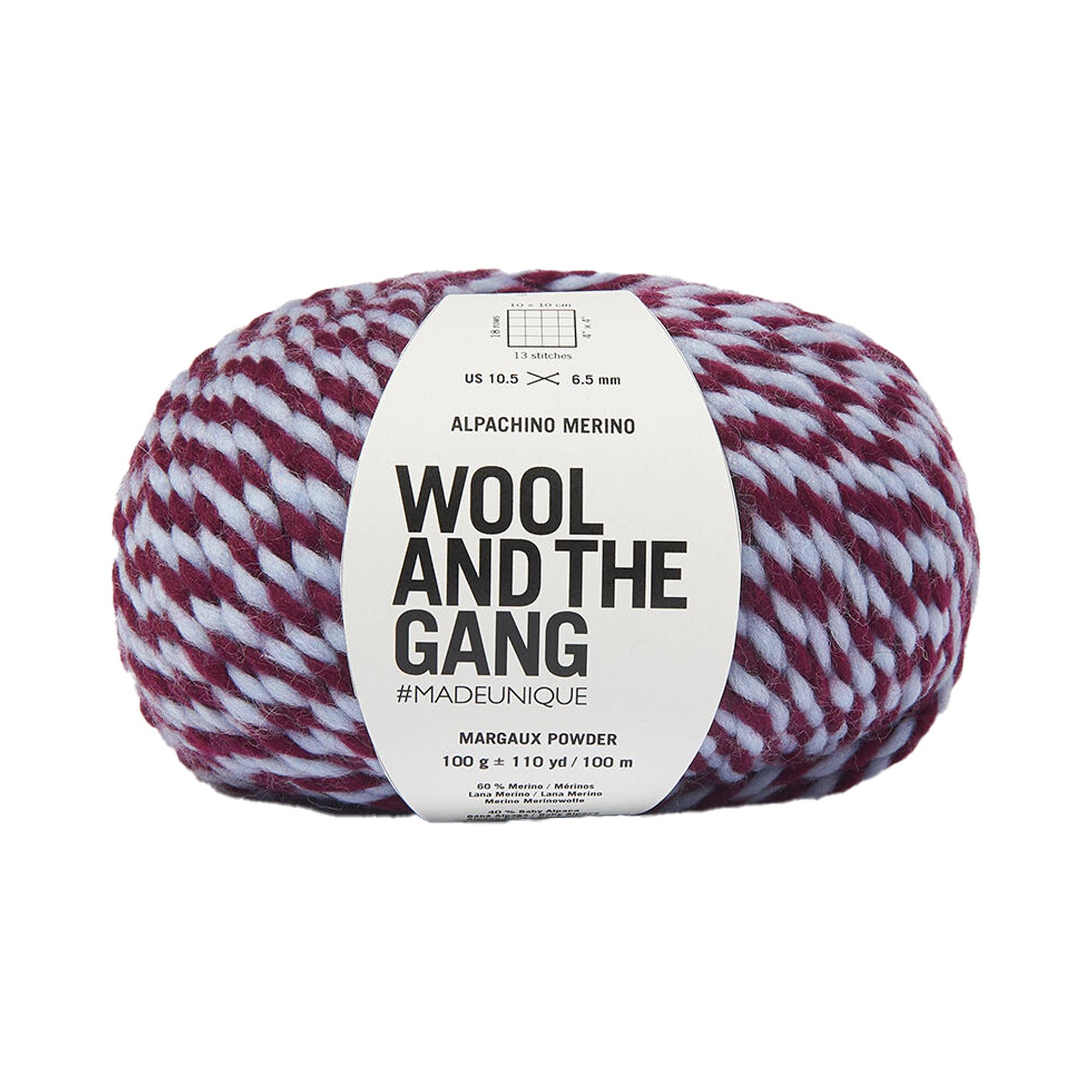 Wool and the Gang Margaux Powder Alpachino Merino Twist 100g