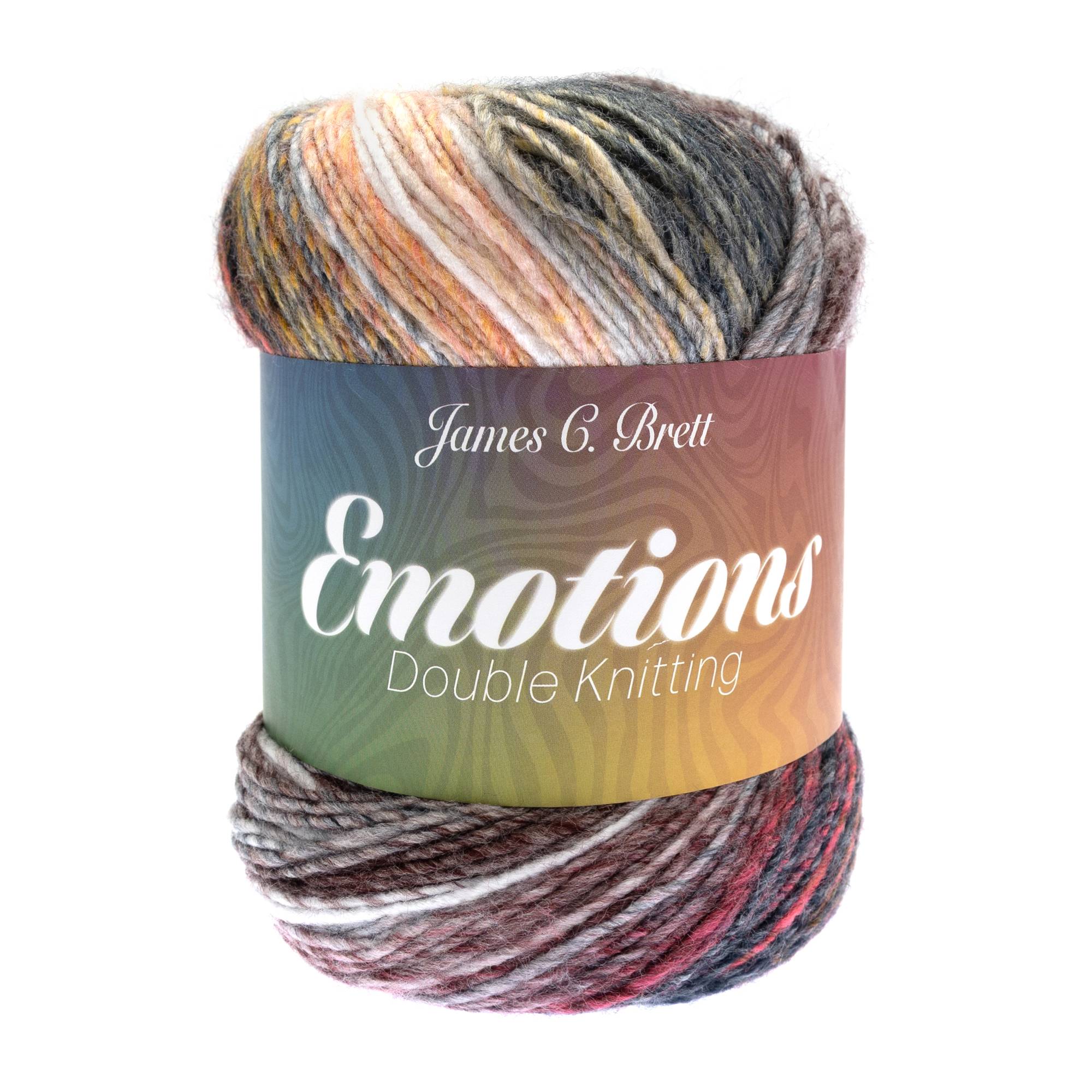 James C Brett Interest Emotions DK 150g