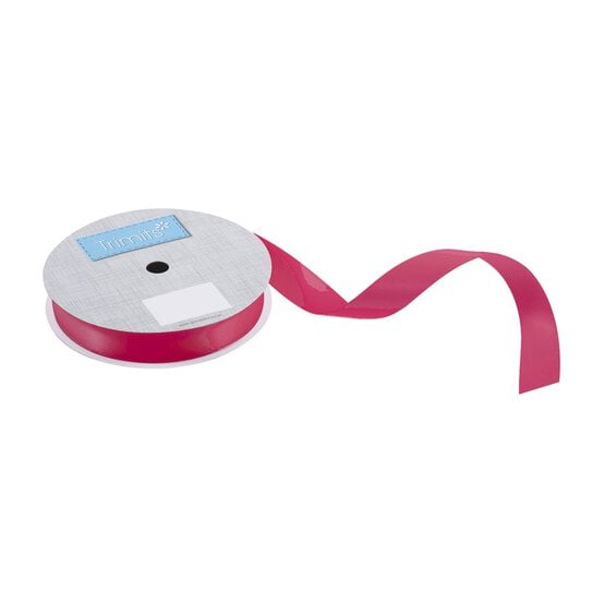 Trimits Ruby Double-Faced Satin Ribbon by the Metre 15mm
