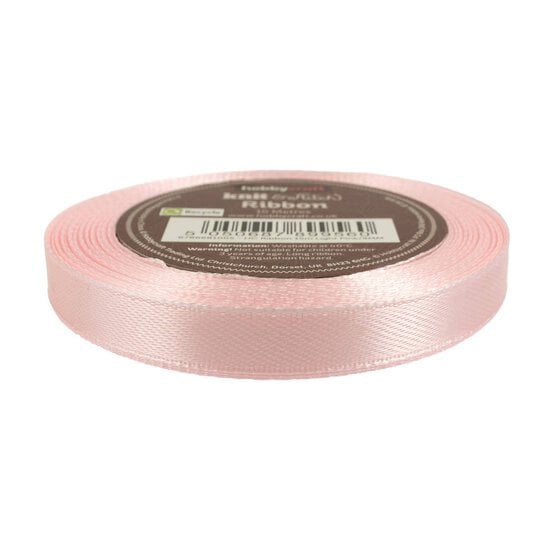 Light Pink Satin Ribbon 9mm x 15m