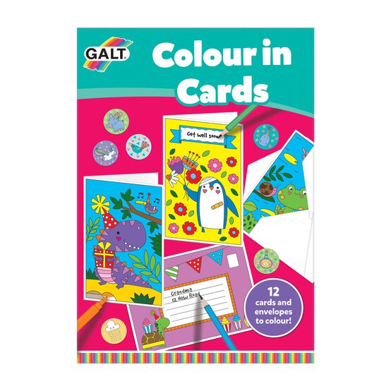 Galt Colour in Cards 12 Pack