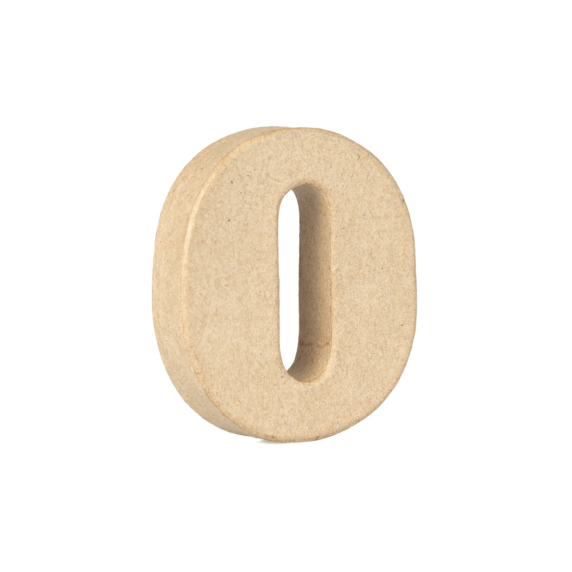 Lowercase Mini Mache Letter O
