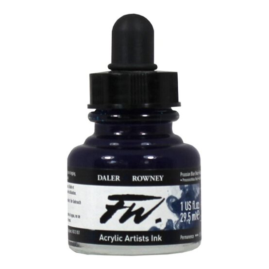 Daler-Rowney Prussian Blue FW Artists Ink 29.5ml