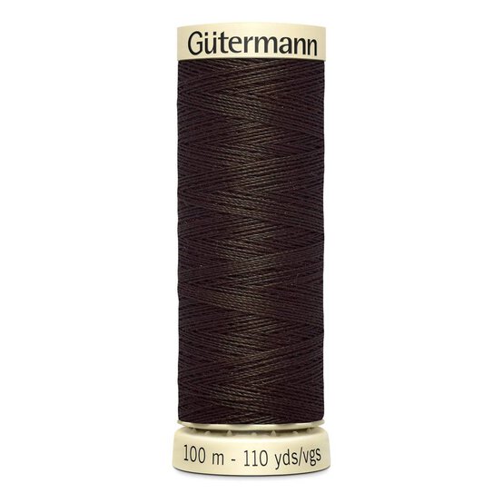 Gutermann Brown Sew All Thread 100m (769)
