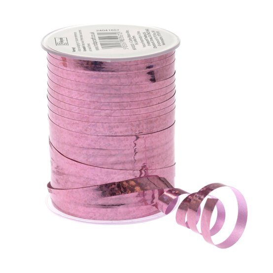 Pink Sparkle Curling Ribbon 5mm x 45m