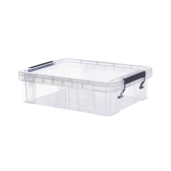 Whitefurze Allstore 2.3 Litre Clear Storage Box