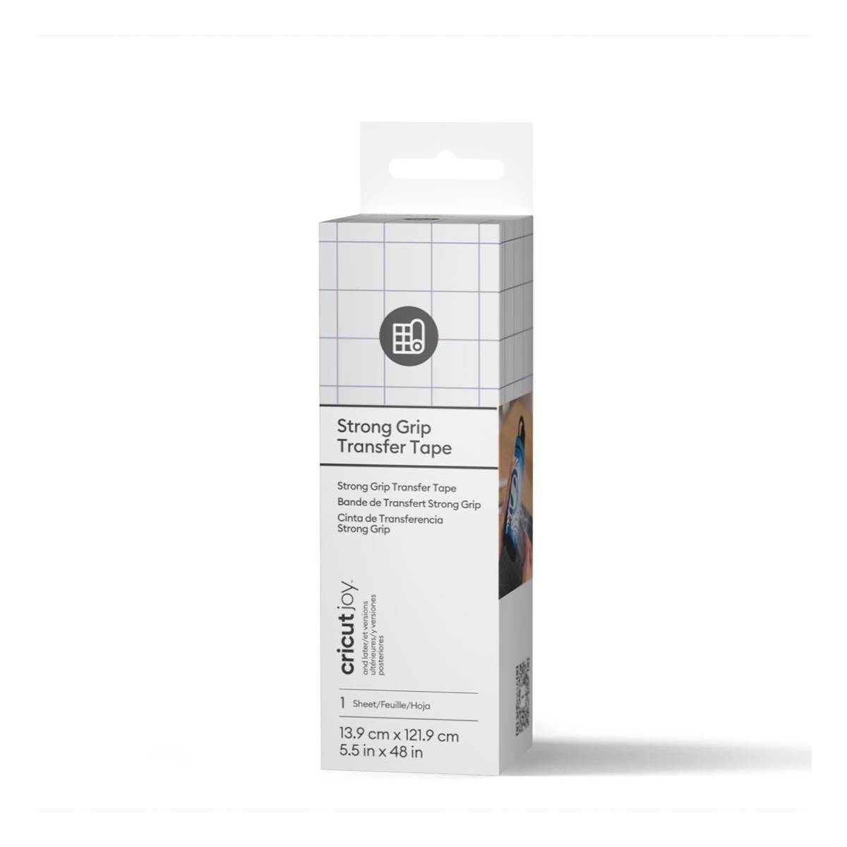 Cricut Joy Strong Grip Transfer Tape 5.5 x 48 Inches