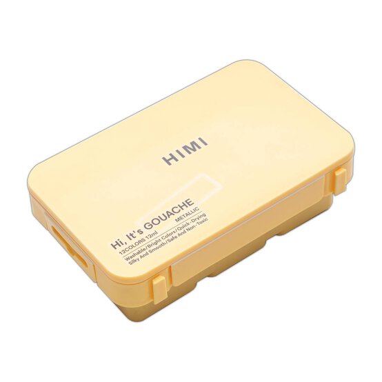 HIMI Metallic Twin Cups Gouache Set 12ml 12 Pack