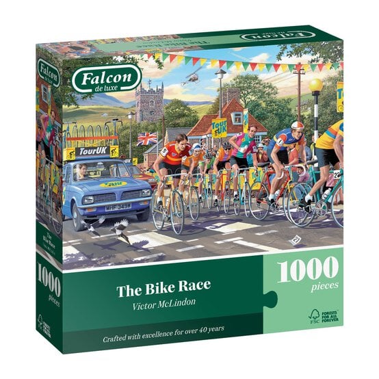 Falcon The Bike Race Jigsaw Puzzle 1000 Pieces