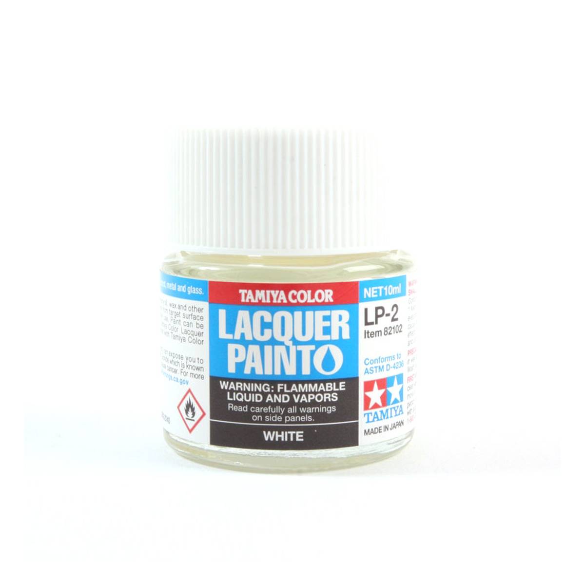 Tamiya Gloss White Lacquer Paint 10ml (LP-2)