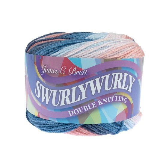 James C Brett Daybreak Swurlywurly DK Yarn 200g