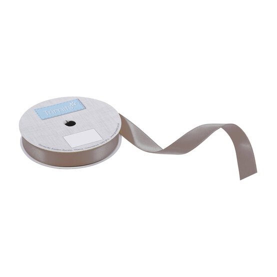 Trimits Chocolate Chip Double-Faced Satin Ribbon by the Metre 15mm