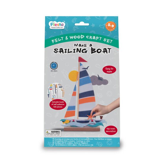 Make a Sailing Boat Craft Set