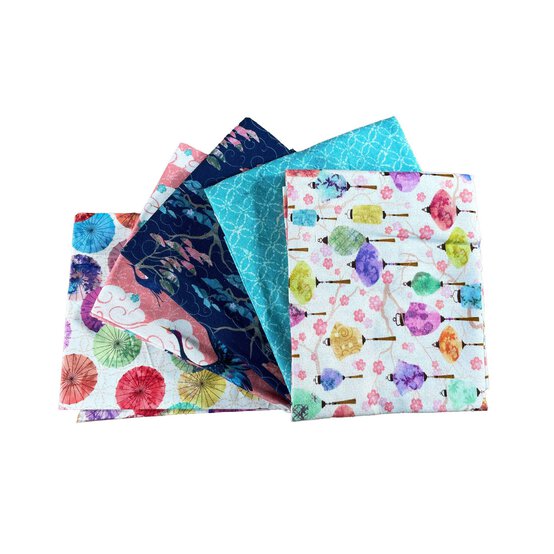 Meditations on Japan Cotton Fat Quarters 5 Pack