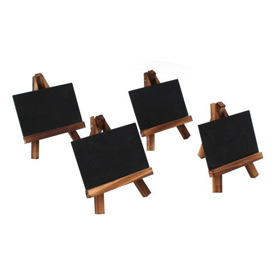 Chalkboard Easel 4 Pack
