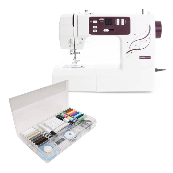 Hobbycraft 100S Sewing Machine and Essentials Bundle