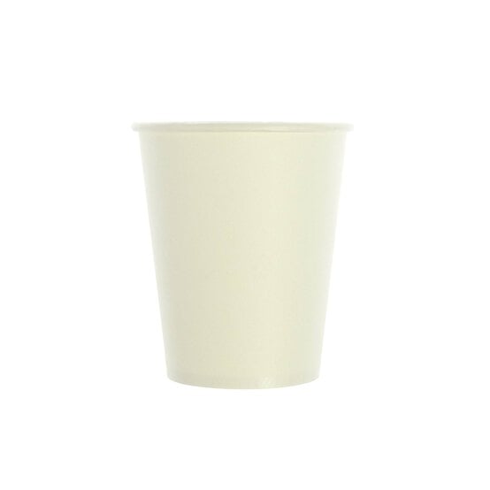 White Craft Paper Cups 10 Pack