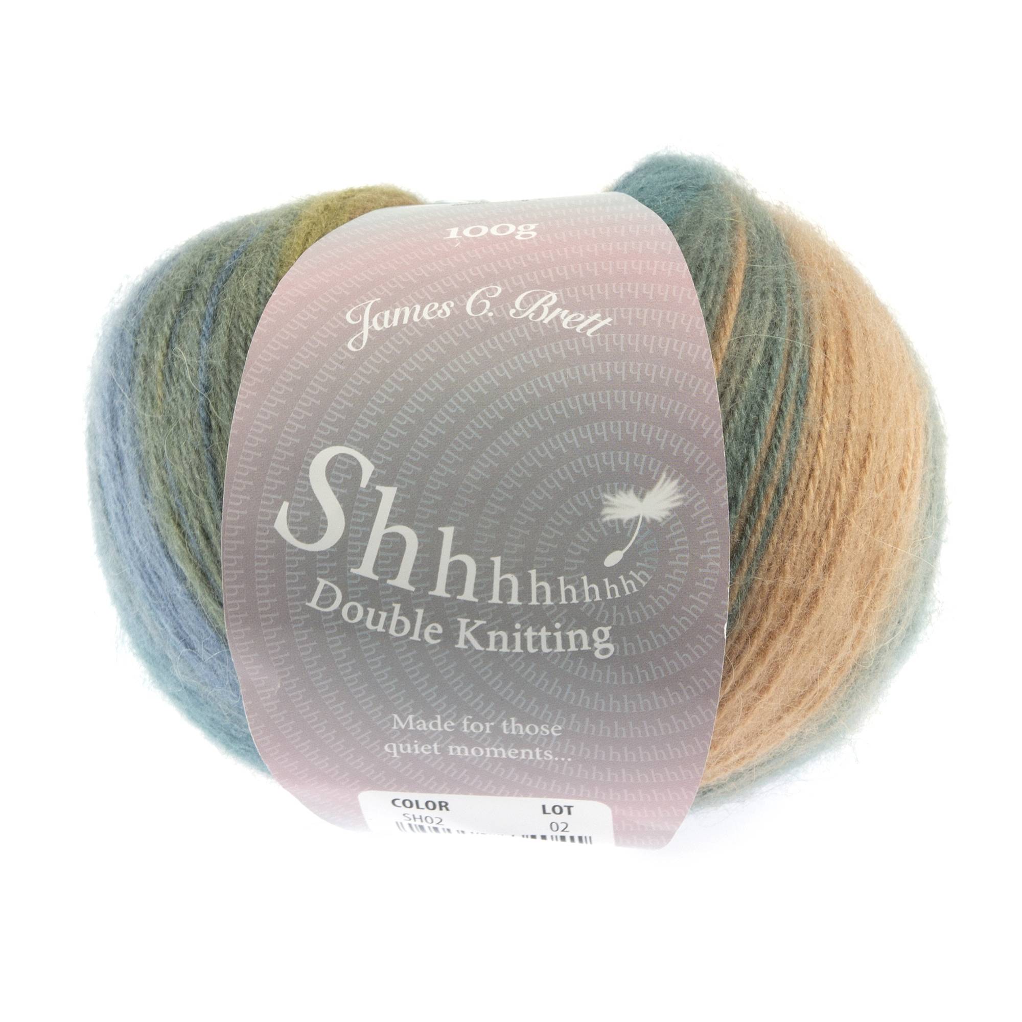 James C Brett Tranquil Shhh DK Yarn 100g
