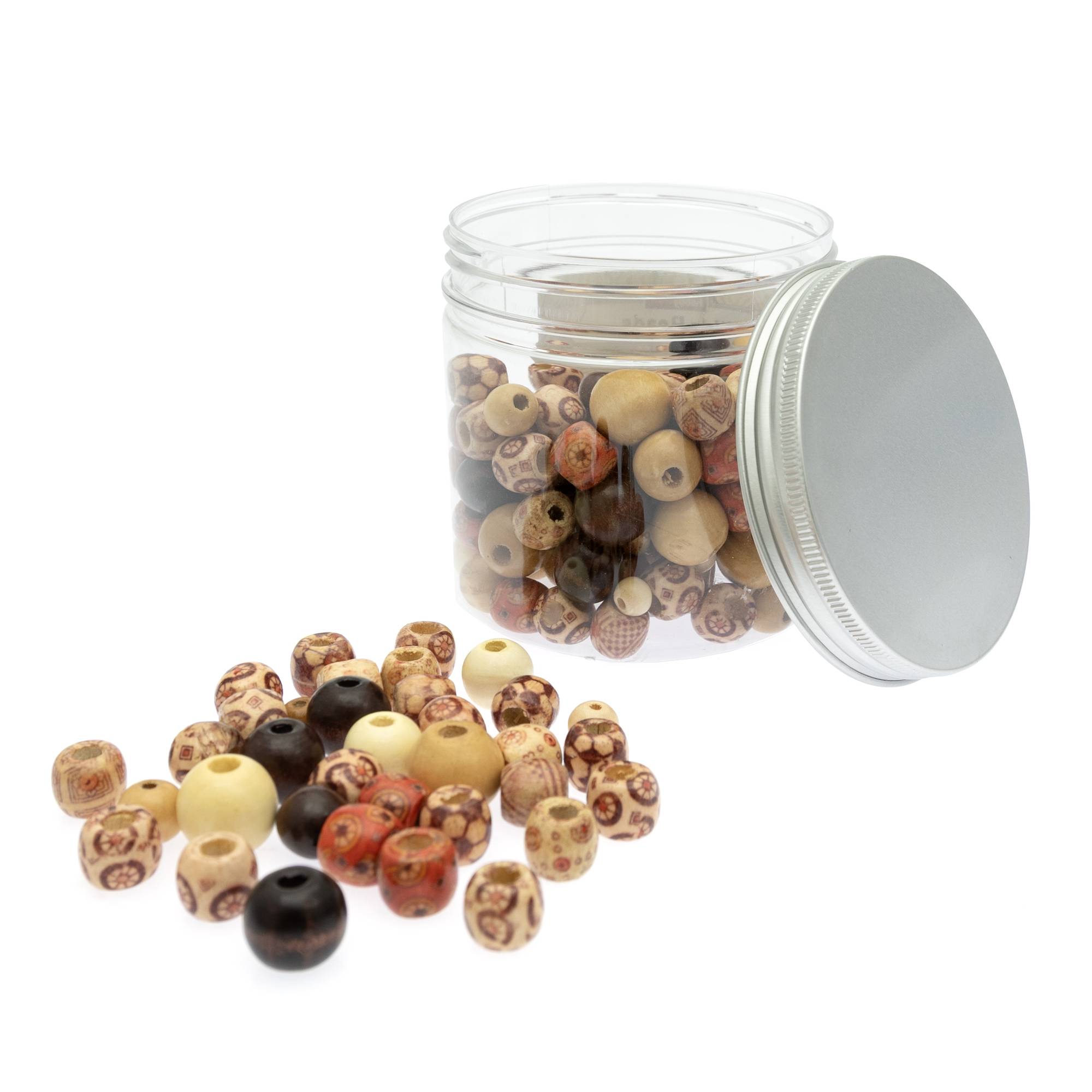 Natural and Animal Print Beads Tub