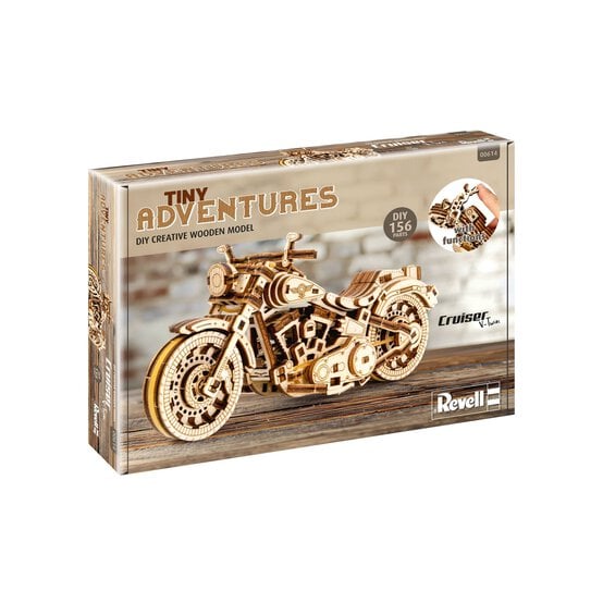 Revell Tiny Adventures Cruiser Wooden Model Kit
