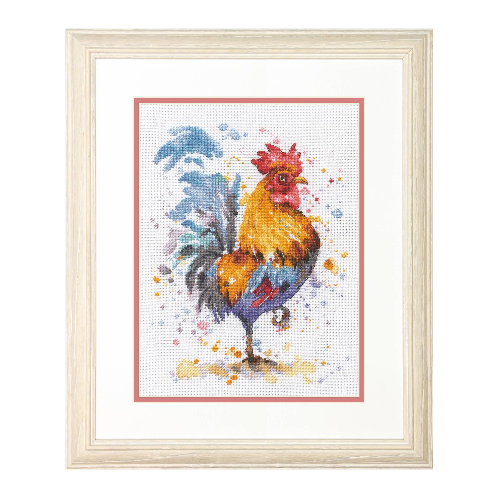 Dimensions Rooster Counted Cross Stitch Kit 23cm x 32cm